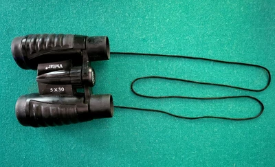 Vivitar Quality 5 X 30 Binoculars With 38" Cord Neck Strap -Very Good Condition - Image 1 of 4