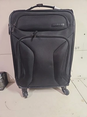 American Tourister Pirouette Nxt 24" Softside Luggage - BLACK - Image 1 of 4