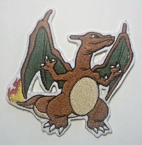 Pokemon Charizard- Embroidered Iron-On/Sew Patch/3.75 in. X 3.5 in. - Picture 1 of 2