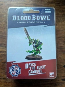 Games Workshop Blood Bowl Forgeworld Bryce The Slice Cambuel Star Player NIB - Picture 1 of 2