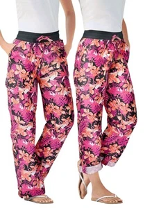 Woman Within Plus Size Convertible Length Cargo Pant/Capri - Picture 1 of 113