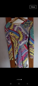 BNWOT Just Cavalli Dress Size 42 Uk10 - Picture 1 of 9