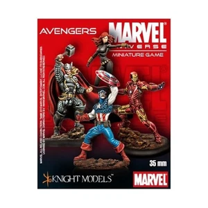 Knight Models Marvel Mini 35mm Starter Set - The Avengers Pack New - Picture 1 of 1
