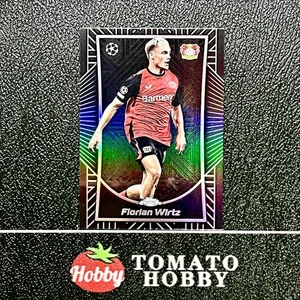 TOPPS CROMO UEFA 2024-25 REFRACTOR FLORIAN WIRTZ Sombra Grabado 1:3600 LEVERKUSEN - Imagen 1 de 2
