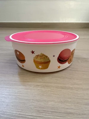 Tupperware Tuttofresco Portabiscotti Nuovo mai utilizzato - Immagine 1 di 4