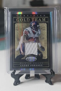 Andre Johnson 2011 Panini Certified Gold Team Jersey Card 12/28 - Picture 1 of 3