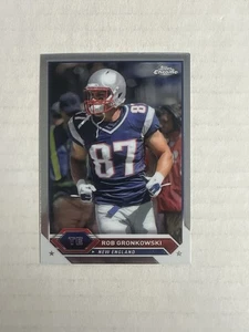 2024 Topps Composite Topps Chrome #27 Rob Gronkowski Patriots Football Karte - Bild 1 von 2