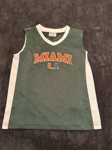 MIAMI HURRICANES NCAA Pro Edge Basketball Jersey Toddler Child Size 2T Unisex - Picture 1 of 4