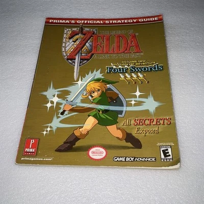 The Legend Of Zelda A Link To The Past Four Swords Strategy Guide Gc Rare Used - Image 1 of 4