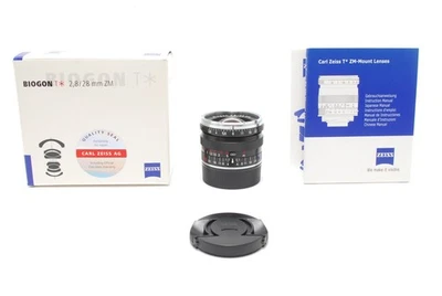[Top MINT] Carl Zeiss BIOGON T * 28mm F/2.8 ZM for Leica M mount Lens From JAPAN - Image 1 of 4