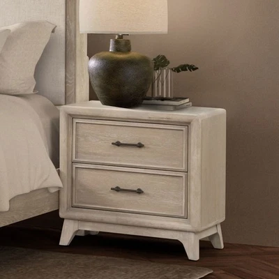 Мебель Америки Lioraen современный дуб твердого дерева 2 ящика - Изображение 1 из 4