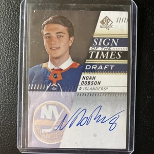 2019-20 SP Authentic Sign Of The Time Draft Rookie Noah Dobson #SOTTD-ND Habs RC - Bild 1 von 2