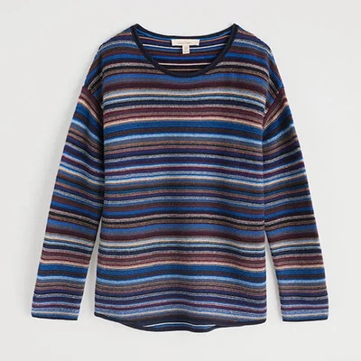 Seasalt Fruity Jumper II Ripple Marks Jetty Multi - Image 1 of 4