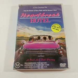 Heartbreak Hotel (DVD, 1988) Región 4 PAL Ex película de alquiler - Imagen 1 de 6