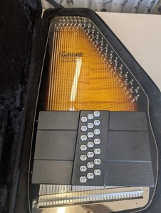 LIMITED EDITION 21 Chord Electronic Autoharp by Oscar Schmidt w/Accessories - Picture 1 of 15