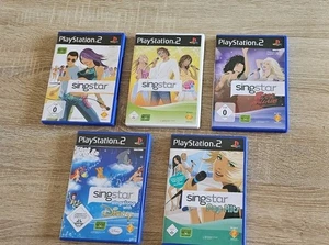 Sony Playstation 2 - Singstar - 5 Spiele Bundle - Bild 1 von 5