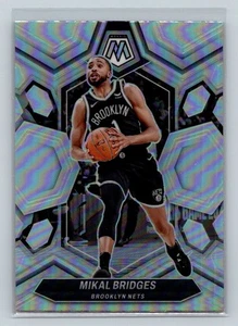 2023-24 Panini Mosaic Prizm #156 Mikal Bridges Brooklyn Nets - Picture 1 of 2