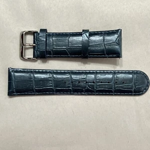 Authentisches Invicta blaues Leder 26 mm Uhrenarmband NEU - Bild 1 von 2