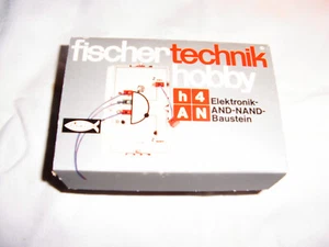 Fischertechnik Electronic Module AND NAND, ON, Original Packaging with Instructions, TOP - Picture 1 of 2