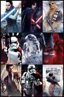 Star Wars The Last Jedi : Characters - Maxi Poster 61cm x 91.5cm new and sealed
