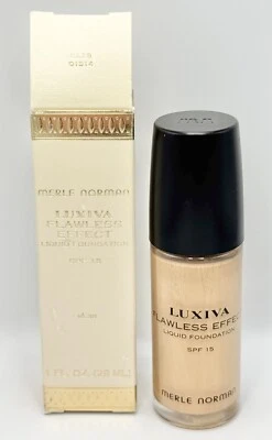 Merle Norman Luxiva Flawless Effect Liquid Foundation - ML38 - 1 fl. oz. NIB - Image 1 of 3