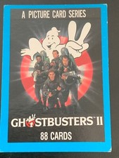 1989 GHOSTBUSTERS II TOPPS-CHOOSE FROM DROPDOWN LIST-SINGLE CARD-VGOOD.