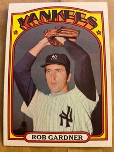 1972 Topps Baseball stunning set break #22 Rob Gardner MINT?
