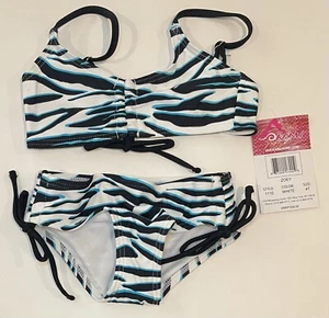 Kanu Surf Toddler Girls Bikini 2-Piece Animal Print Swimsuit, Size 4T NWT NEW - Picture 1 of 11