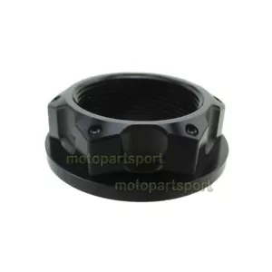 Billet Aluminum Steering Stem Head Nut M24x 1 For Suzuki Yamaha Honda Motorcycle - Picture 1 of 5