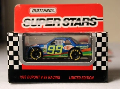 De colección Nascar Ricky Craven #99 Dupont 1993 BGN Diecast Matchbox Edición Limitada Foto 1 de 3