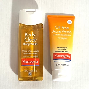 Neutrogena Body Clear und Akne Waschpaar *siehe Bilder und Beschreibung - Bild 1 von 4