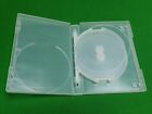 Clear Replacement Empty DVD Cover - Holds 6 Disc CD Storage Case 23mm Spine 