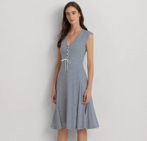 Ralph Lauren Nautical Inspired Dress Soft Cotton Size M - Picture 1 of 9