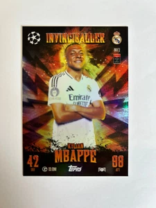 TOPPS MATCH ATTAX EXTRA 2024/25 KYLIAN MBAPPE REAL MADRID INVINCIBALLER - Bild 1 von 2