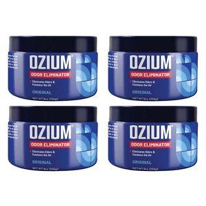 Ozium Gel 8oz Ozium Smoke & Odors Eliminator, Original Scent - 4 PACK - Picture 1 of 6