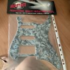Mighty Mite Pickguard For Hss Strat  Pearl Grey   11 Holes