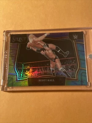 2023 Panini Prizm Select WWE Scott Hall Razor Ramon TIE DYE PRIZM RINGSIDE /25 - Image 1 of 4