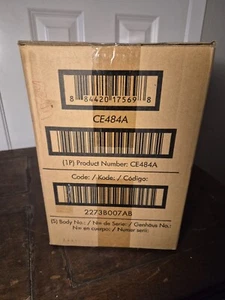 GENUINE, HP CE484A Color LaserJet 110V Fuser Kit NEW, Sealed - Afbeelding 1 van 2
