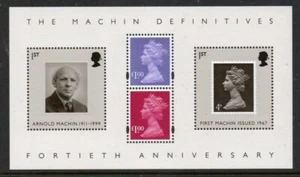 Great Britain Sc 2471 2007 40th Anniversary QE II Machins stamp sheet mint NH - Picture 1 of 1