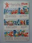 COMMENT UN POTAGE ... KNORR ... PEUT TOUT SAUVER / BUVARD PUBLICITAIRE  ANCIEN