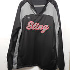 Sting #19 pullover jersey Gray and Black XL