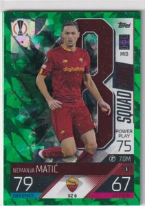 Topps Match Attax Champions League Extra 22/23 Crystal SZ 8 Nemanja Matic - Bild 1 von 1