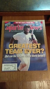 8/24/1998 Sporting News Yankees Bernie Williams EX - Picture 1 of 1