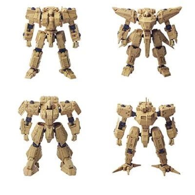 Front Mission Structure Arts 1/72 Plastic Model Vol.5 All 4 types LTD JAPAN - Image 1 of 3