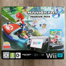 Nintendo WII U ► 32GB Konsolenpaket Mario Kart 8 Premium Pack - Schwarz ◄ OVP