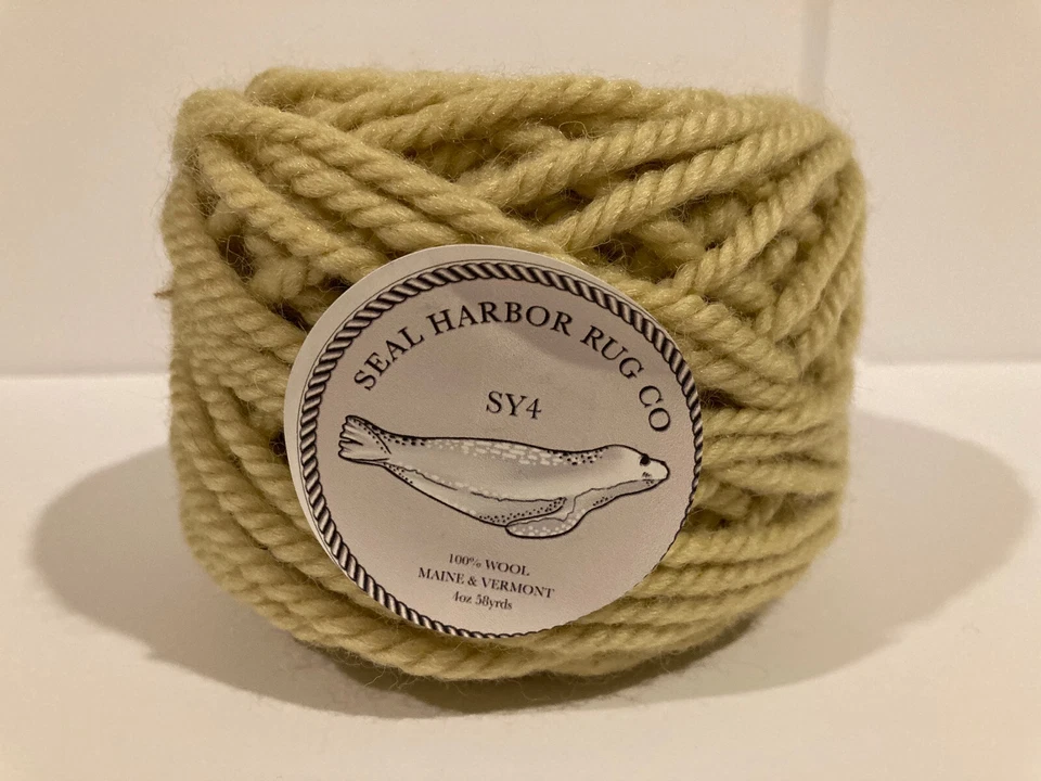 Seal Harbor Wool Rug Yarn-SY4-4 oz/58 yds-Bulky weight-100% Wool-Punch Needle - Image 1 of 1
