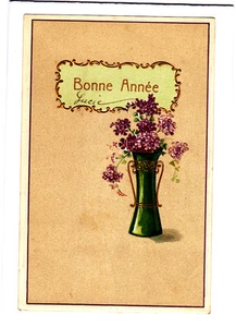 Cartolina d'epoca rilievo Fiori - postcard - primi '900 - Picture 1 of 1