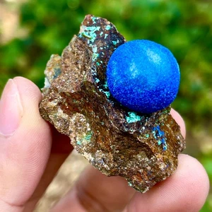 21G Indian dandelion zeolite Quartz Crystal Cluster Mineral Specimen - Picture 1 of 10