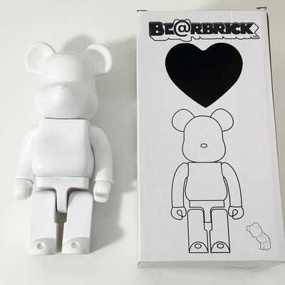 BE@RBRICK 400 Percent Matt White 27cm Figure Art Toy for Decor Display - Image 1 of 4