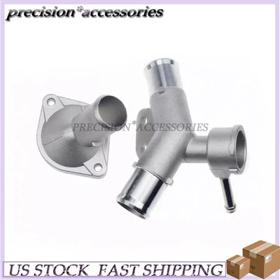 2X For 2007-19 Toyota Yaris Coolant Filler Neck Coolant Thermostat Housing Kit - Image 1 of 4